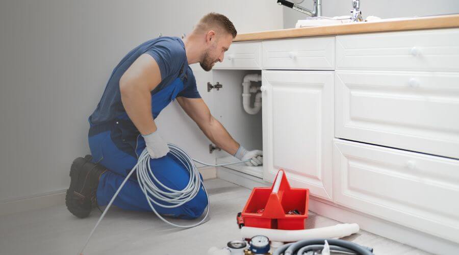Local annual plumbing maintenance in Leslie, MI
